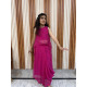 Gulabi Grace-Girls Pink Festive Skirt Set